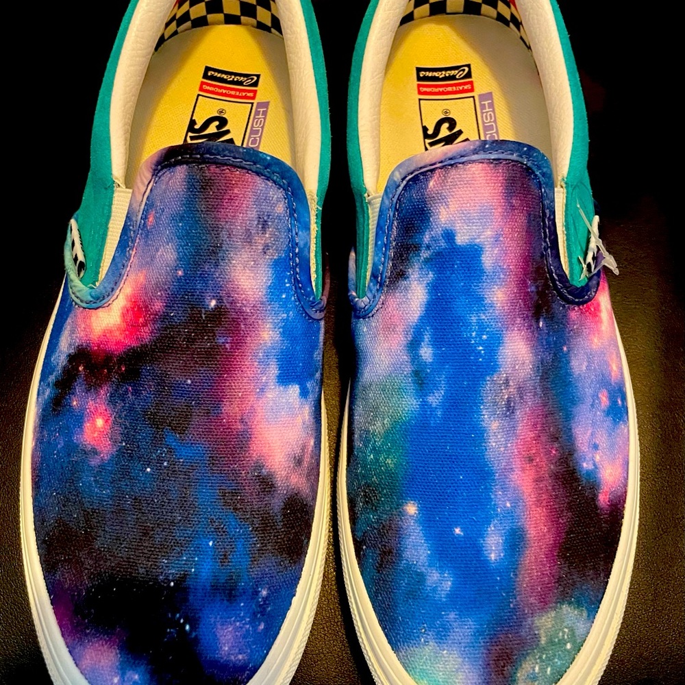 Cosmic Galaxy Vans Mens Shoes.
